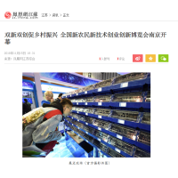 双新双创促乡村振兴 全国新农民新技术创业创新博览会南京开幕---凤凰网