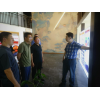 青岛市派莱西市日庄镇工作队参观考察鑫蟹会城阳基地